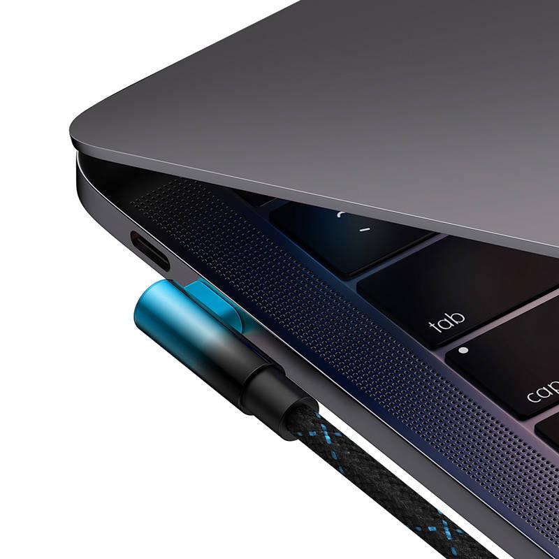 Kabel Baseus USB-C USB-C 100W, 2m černý modrý