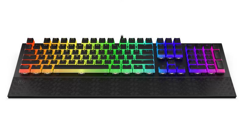 Klávesnice ENDORFY Omnis Pudding Kailh Blue, RGB, US layout černá