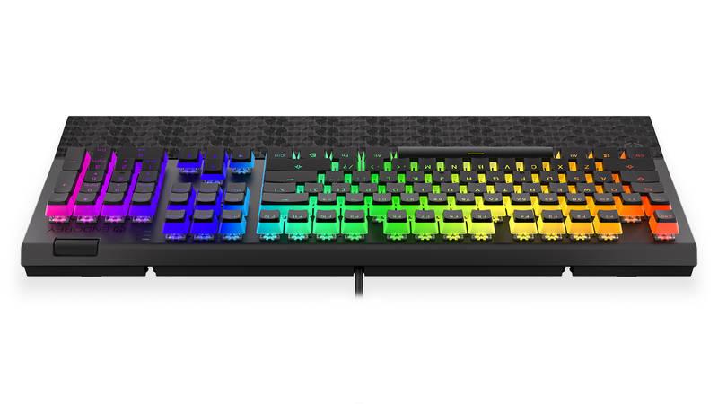 Klávesnice ENDORFY Omnis Pudding Kailh Brown, RGB, US layout černá