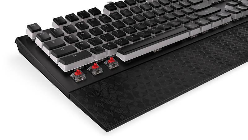 Klávesnice ENDORFY Omnis Pudding Kailh Red, RGB, US layout černá