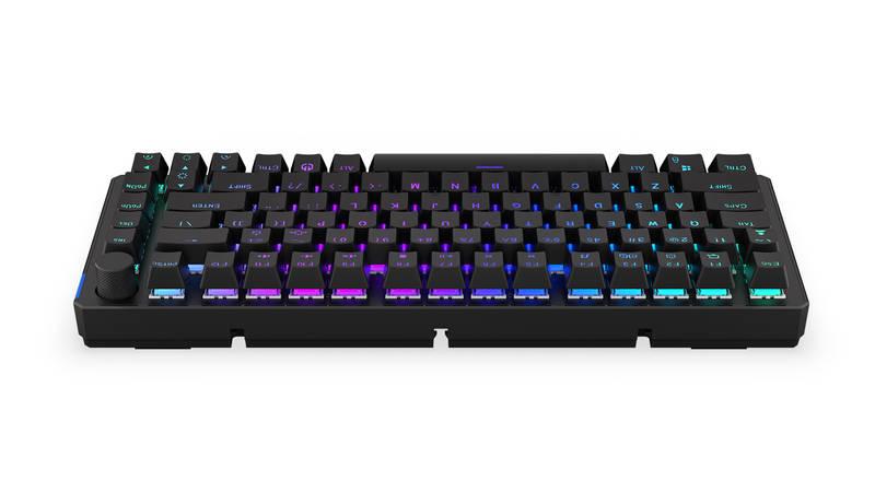 Klávesnice ENDORFY Thock 75% Wireless Black switche, US layout, RGB černá