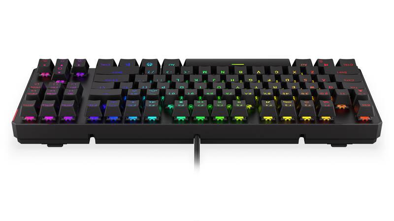 Klávesnice ENDORFY Thock TKL Kailh Red, RGB, US layout černá