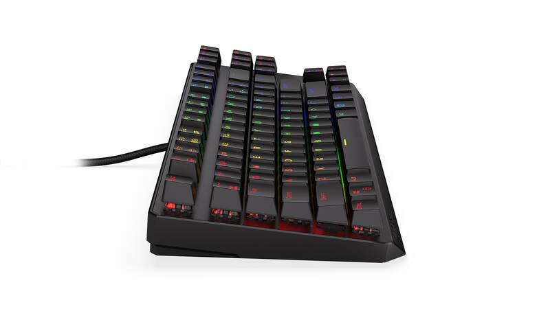 Klávesnice ENDORFY Thock TKL Kailh Red, RGB, US layout černá