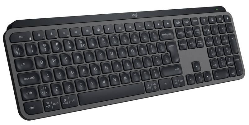 Klávesnice Logitech MX Keys S, CZ SK layout - grafitová