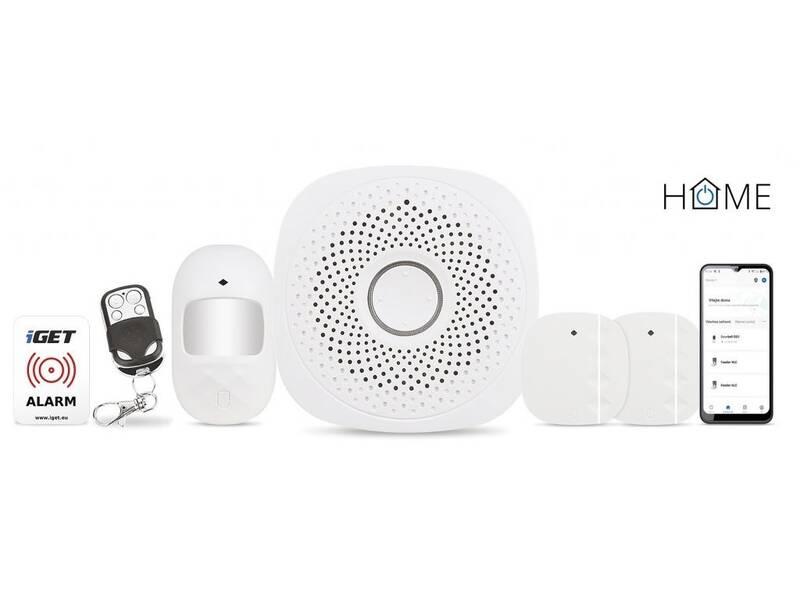 Kompletní sada iGET HOME Alarm X1 - Wi-Fi systém, Kompletní, sada, iGET, HOME, Alarm, X1, Wi-Fi, systém