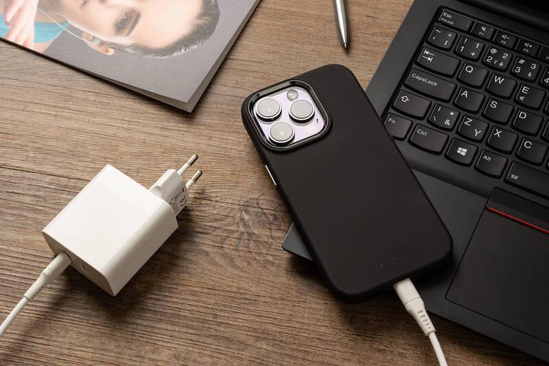 Kryt na mobil FIXED MagFlow s podporou MagSafe na Apple iPhone 14 Pro černý