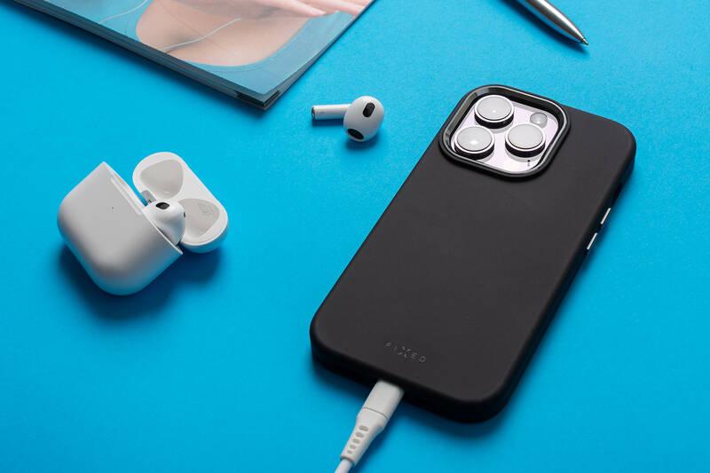 Kryt na mobil FIXED MagFlow s podporou MagSafe na Apple iPhone 14 Pro černý