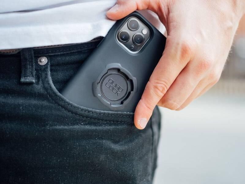 Kryt na mobil Quad Lock Original na iPhone 11 Pro Max černý