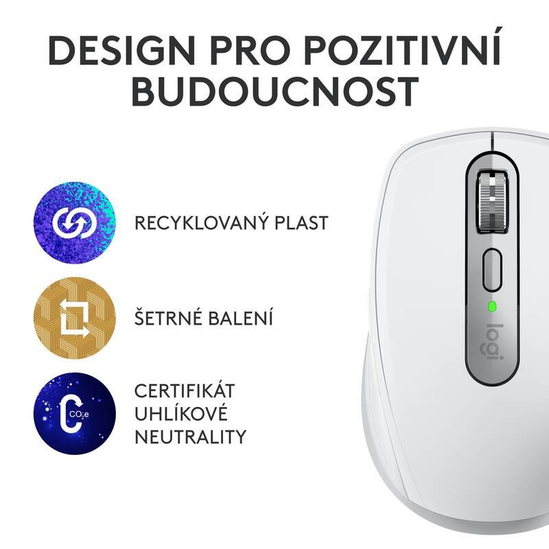 Myš Logitech MX Anywhere 3S for Business šedá