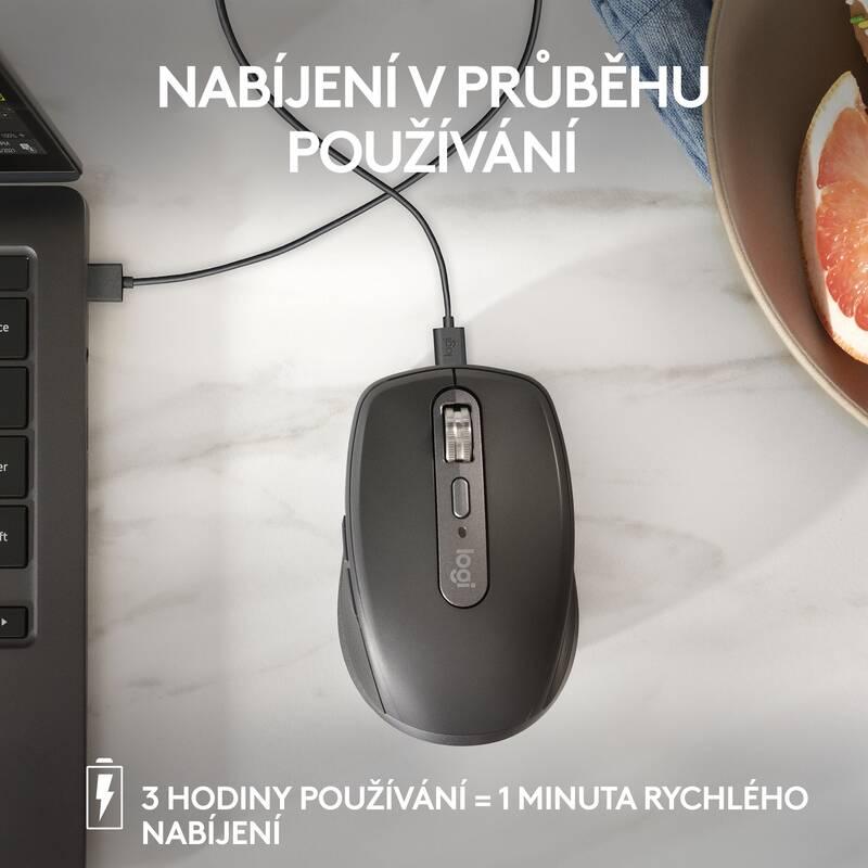 Myš Logitech MX Anywhere 3S růžová