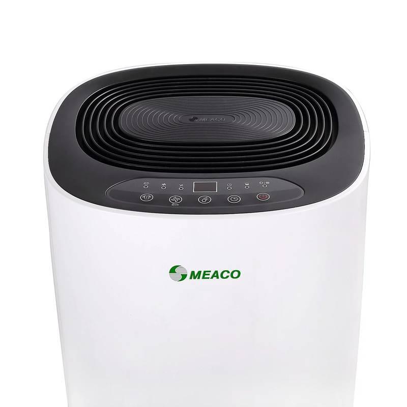 Odvlhčovač Meaco Dry ABC 12L černý displej černý bílý