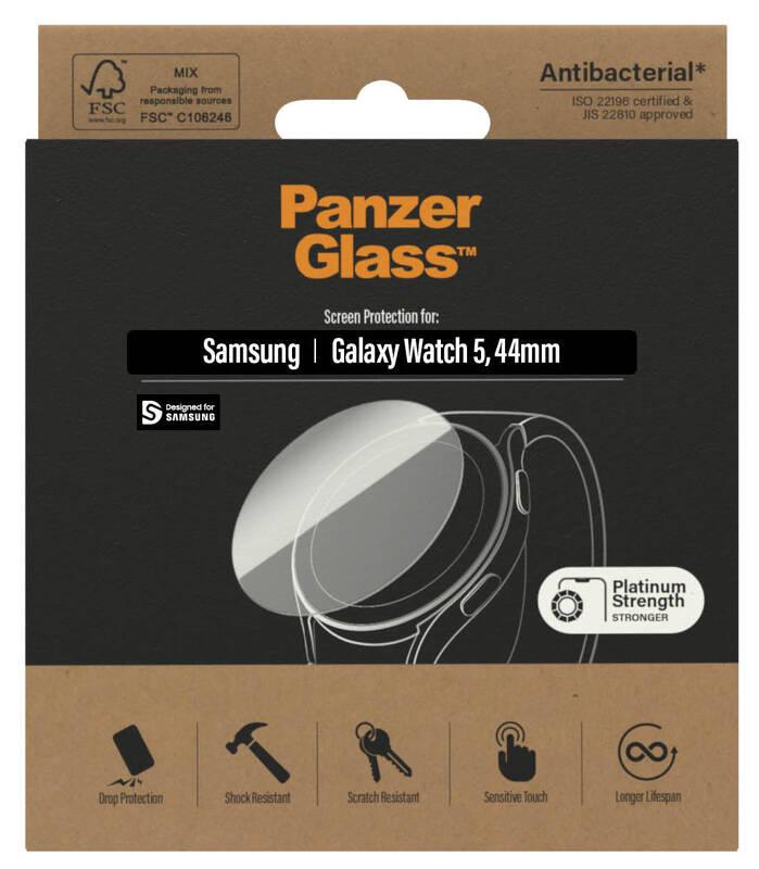 Tvrzené sklo PanzerGlass na Samsung Galaxy Watch 5, Tvrzené, sklo, PanzerGlass, na, Samsung, Galaxy, Watch, 5