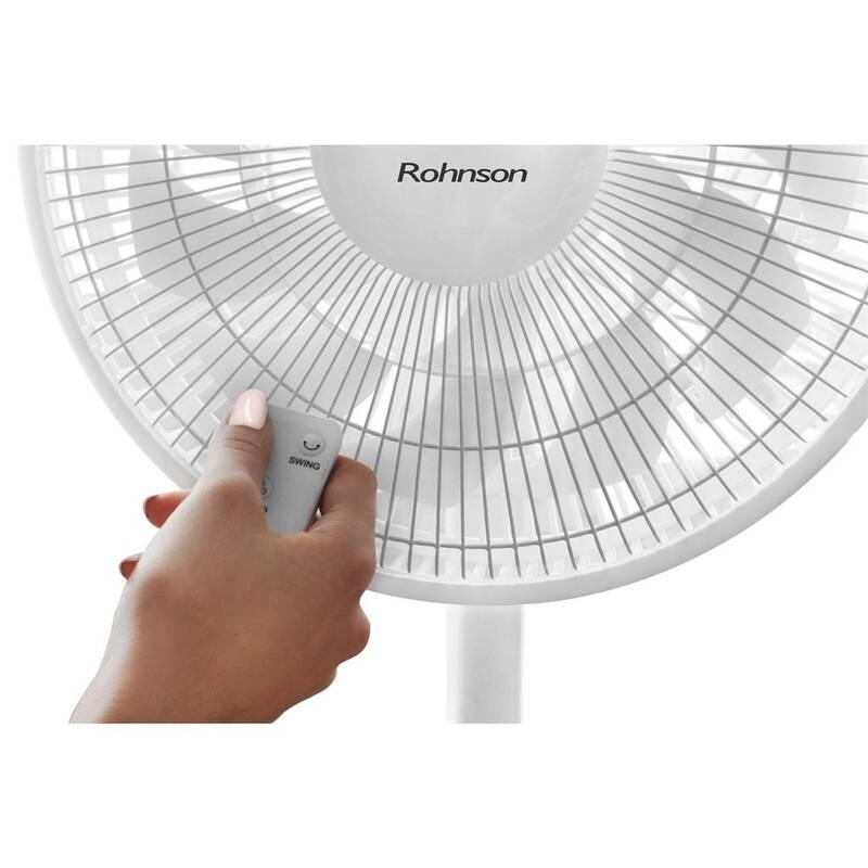 Ventilátor stojanový Rohnson R-8400 bílý, Ventilátor, stojanový, Rohnson, R-8400, bílý