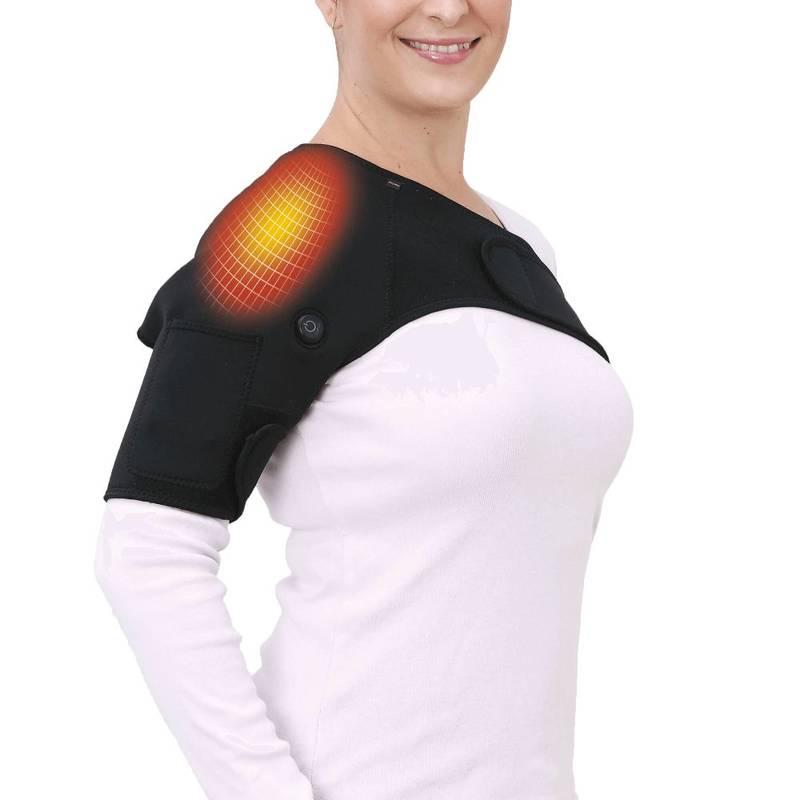 Vyhřívací bandáž Stylies Comfort and Care na pravé rameno černá