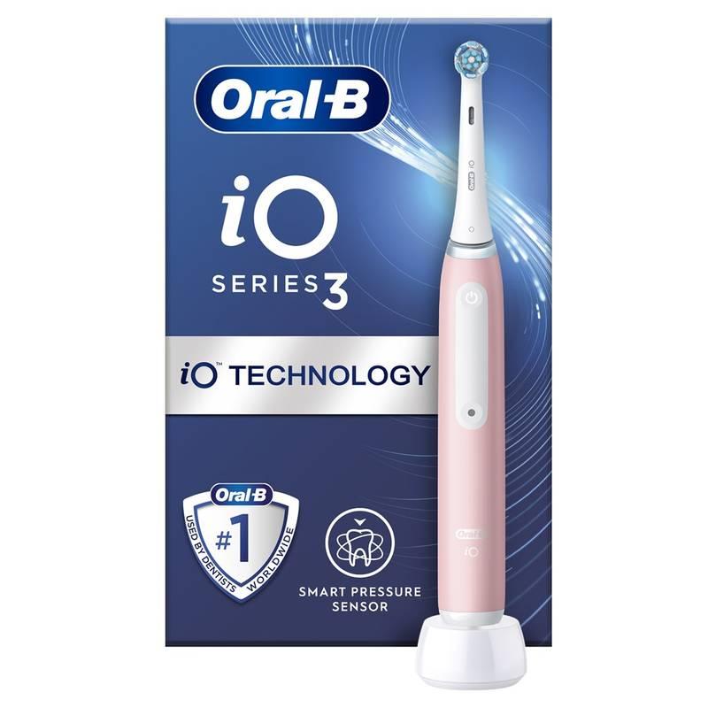 Zubní kartáček Oral-B iO Series 3 iO3 Pink, Zubní, kartáček, Oral-B, iO, Series, 3, iO3, Pink