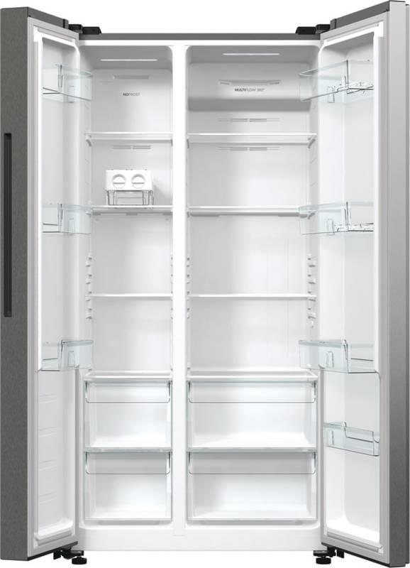 Americká lednice Gorenje Advanced Line NRR9185DAXL nerez