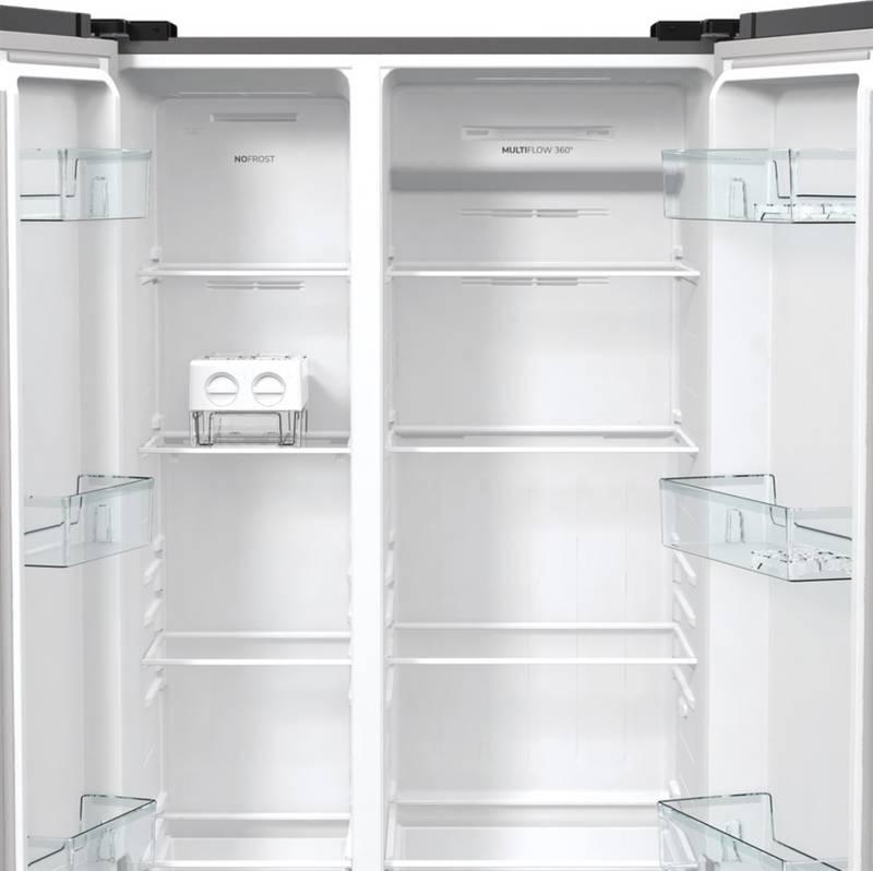 Americká lednice Gorenje Advanced Line NRR9185DAXL nerez