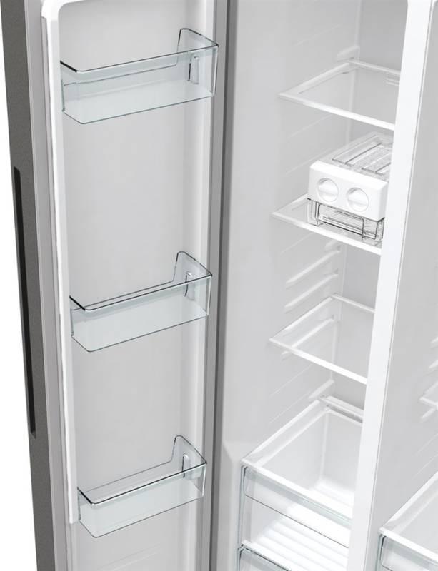 Americká lednice Gorenje Advanced Line NRR9185DAXL nerez