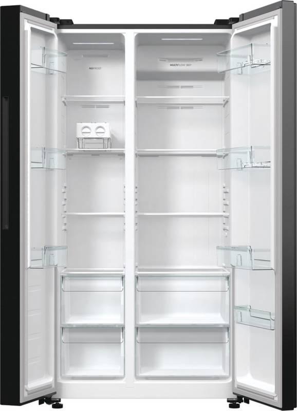 Americká lednice Gorenje Advanced Line NRR9185EABXL černá nerez, Americká, lednice, Gorenje, Advanced, Line, NRR9185EABXL, černá, nerez