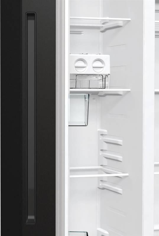 Americká lednice Gorenje Advanced Line NRR9185EABXL černá nerez