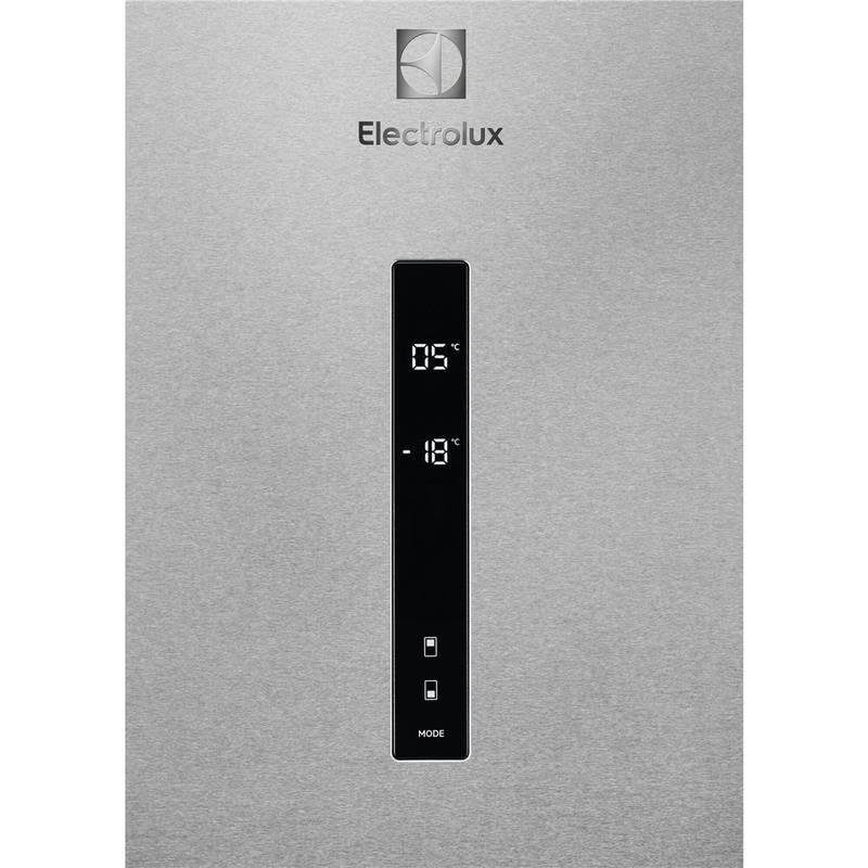Chladnička s mrazničkou Electrolux LNC7ME32X3 šedá