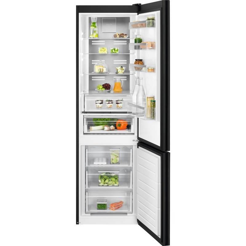 Chladnička s mrazničkou Electrolux LNT7ME36K2 černá