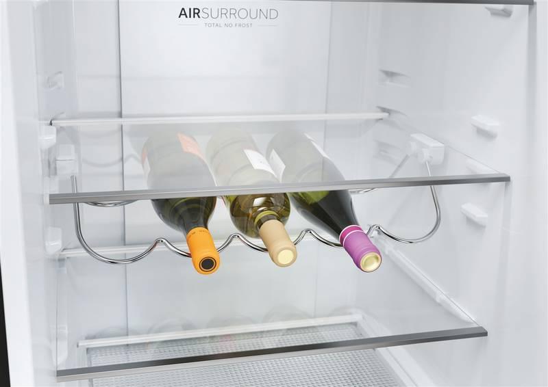 Chladnička s mrazničkou Haier HDW3618DNPB černá