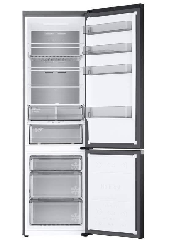 Chladnička s mrazničkou Samsung RB38C705CB1 EF černá