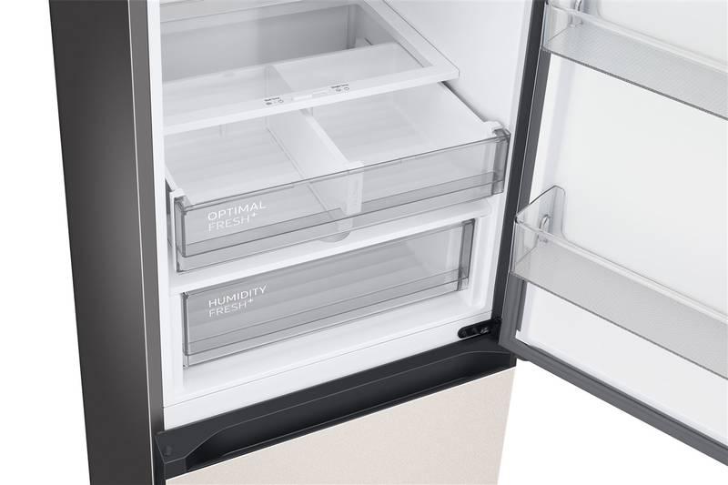 Chladnička s mrazničkou Samsung RB38C7B6DCE EF béžová