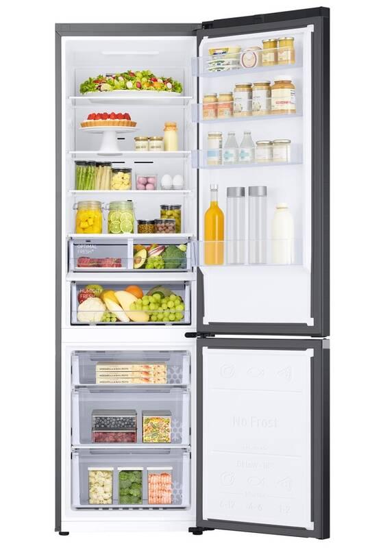 Chladnička s mrazničkou Samsung RB38T607BB1 EF černá