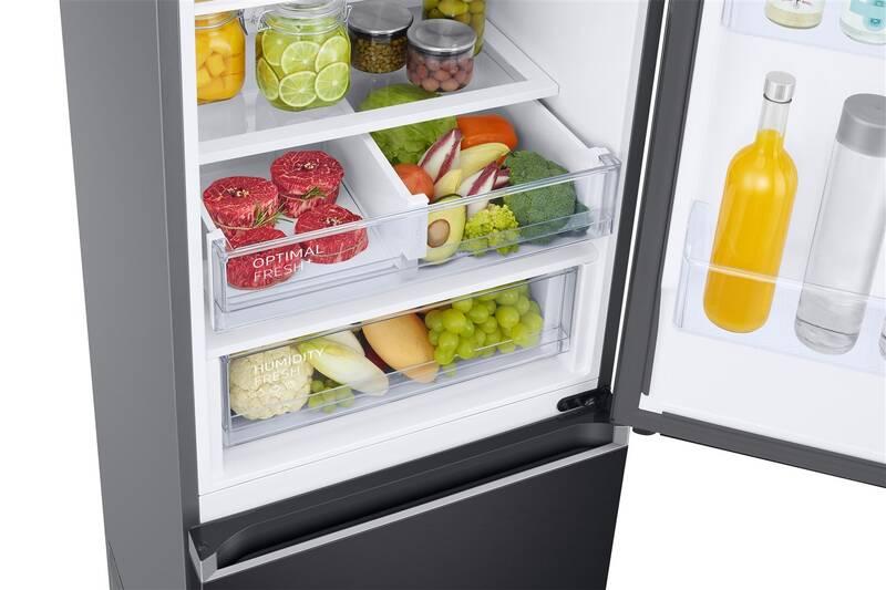 Chladnička s mrazničkou Samsung RB38T607BB1 EF černá