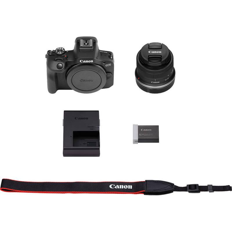 Digitální fotoaparát Canon EOS R100 RF-S18-45 mm IS STM černý