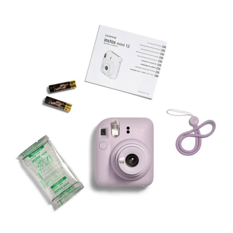 Digitální fotoaparát Fujifilm Instax mini 12 20 papírů fotoalbum fialový