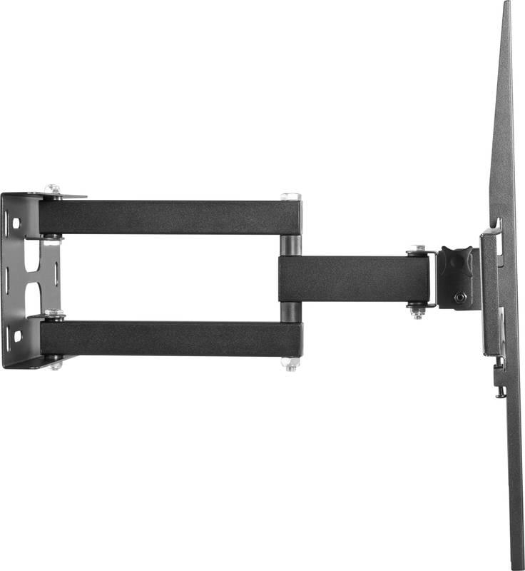 Držák TV STELL SHO 4600, polohovatelný, pro úhlopříčky 32" až 55", nosnost 35 kg černý