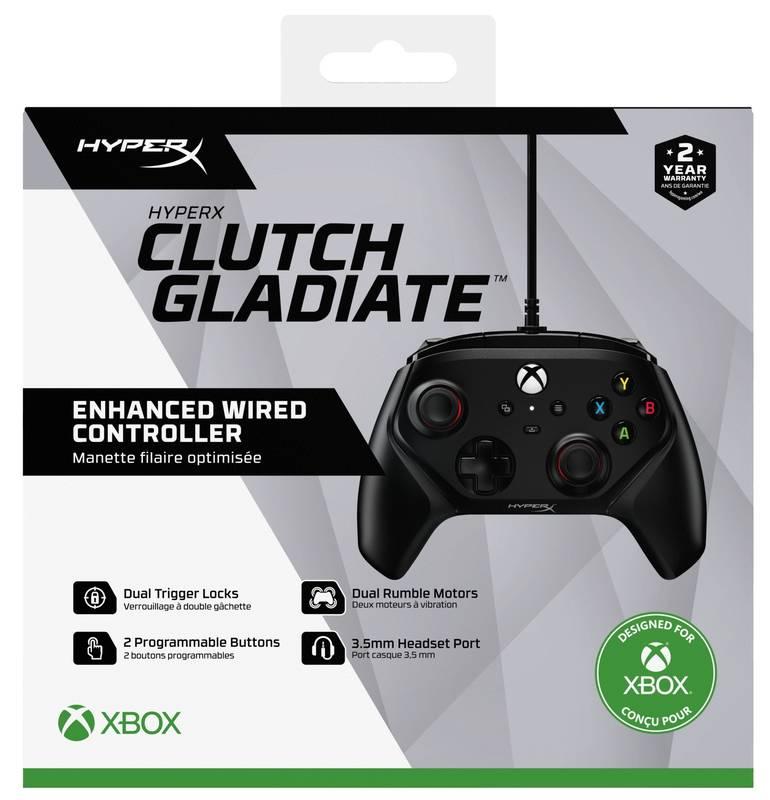 Gamepad HyperX Clutch Gladiate Wired pro Xbox černý, Gamepad, HyperX, Clutch, Gladiate, Wired, pro, Xbox, černý