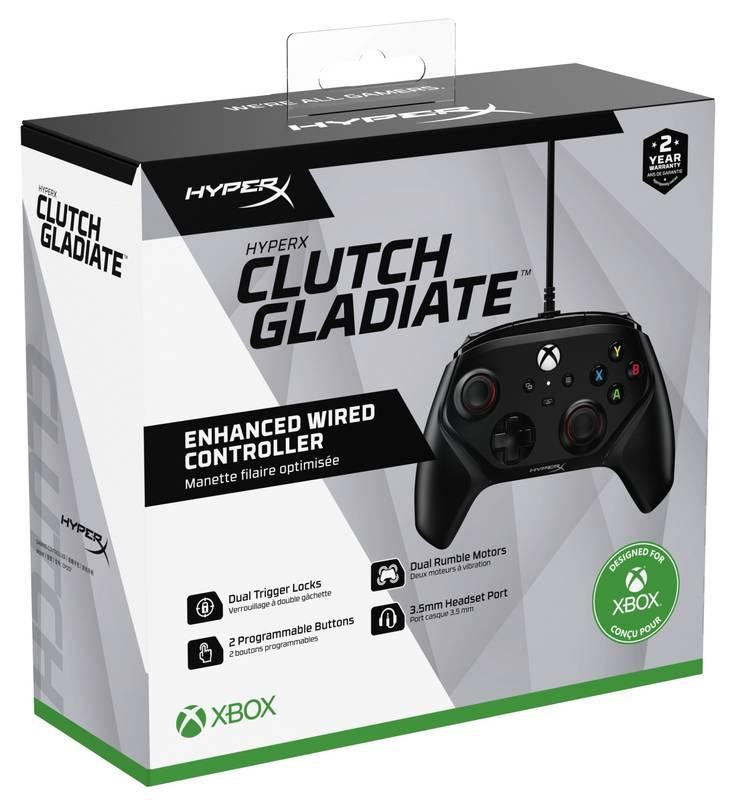 Gamepad HyperX Clutch Gladiate Wired pro Xbox černý