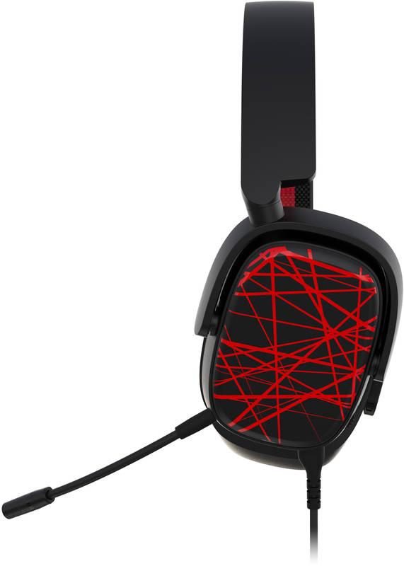 Headset YENKEE YHP 3040 VECTOR černý