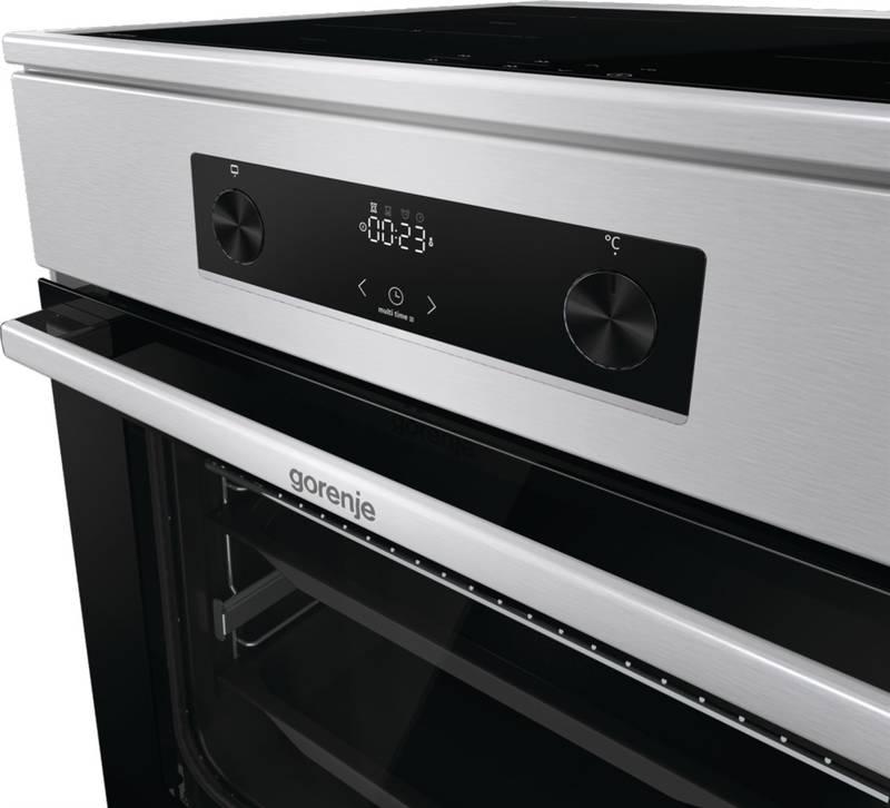 Indukční sporák Gorenje Advanced Line GEIT6C60XPG nerez