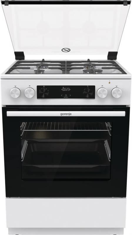 Kombinovaný sporák Gorenje Advanced Line GKS6C70WF bílý