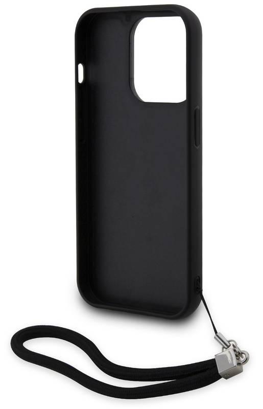 Kryt na mobil Karl Lagerfeld Sequins Reversible na Apple iPhone 13 Pro Max černý stříbrný