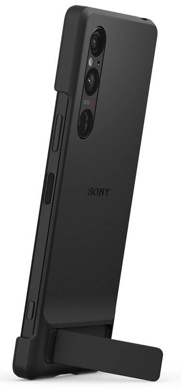 Kryt na mobil Sony Xperia 1 V 5G Stand Cover černý
