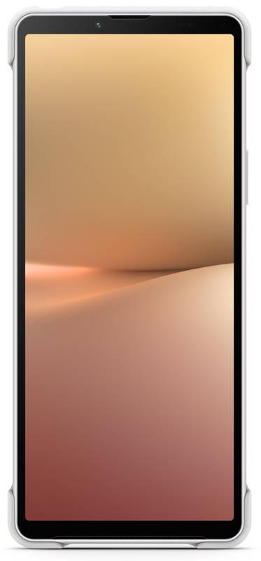 Kryt na mobil Sony Xperia 10 V 5G Stand Cover bílý