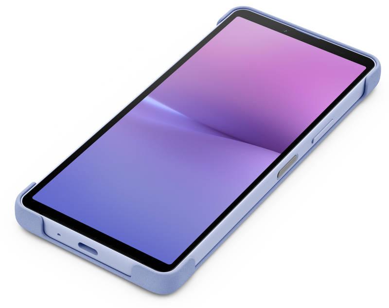 Kryt na mobil Sony Xperia 10 V 5G Stand Cover fialový