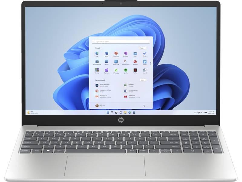 Notebook HP 15-fd0000nc Microsoft 365 pro jednotlivce stříbrný bílý