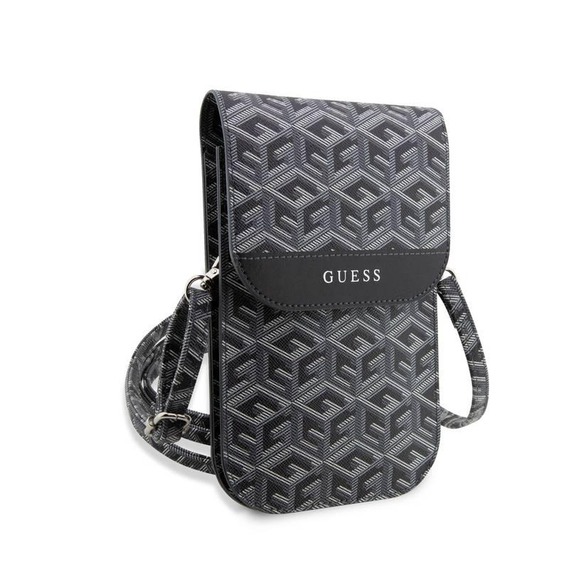 Pouzdro na mobil Guess PU G Cube Phone Bag černé
