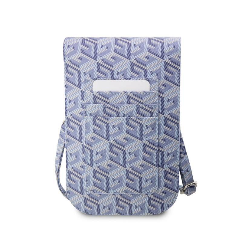 Pouzdro na mobil Guess PU G Cube Phone Bag modré
