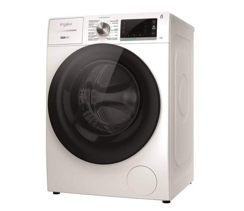 Pračka Whirlpool W7X W845WB CS AutoDose bílá, Pračka, Whirlpool, W7X, W845WB, CS, AutoDose, bílá