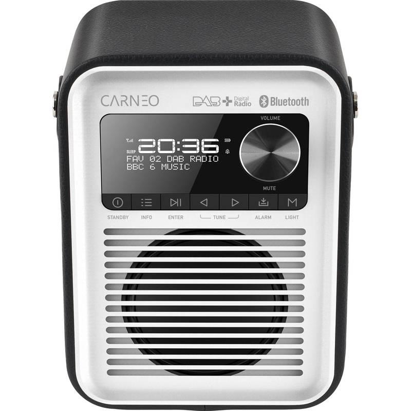 Radiopřijímač s DAB Carneo D600 černý bílý