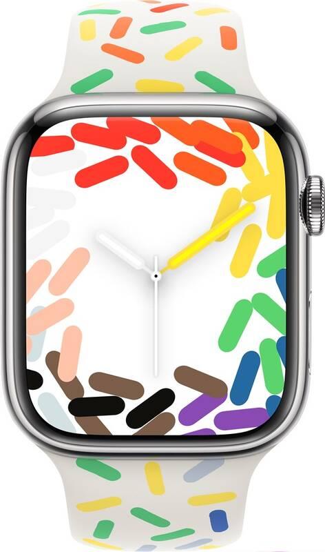 Řemínek Apple 45mm sportovní Pride Edition – S M