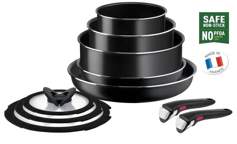 Sada nádobí Tefal Ingenio Easy Cook & Clean L1539053, 10 ks